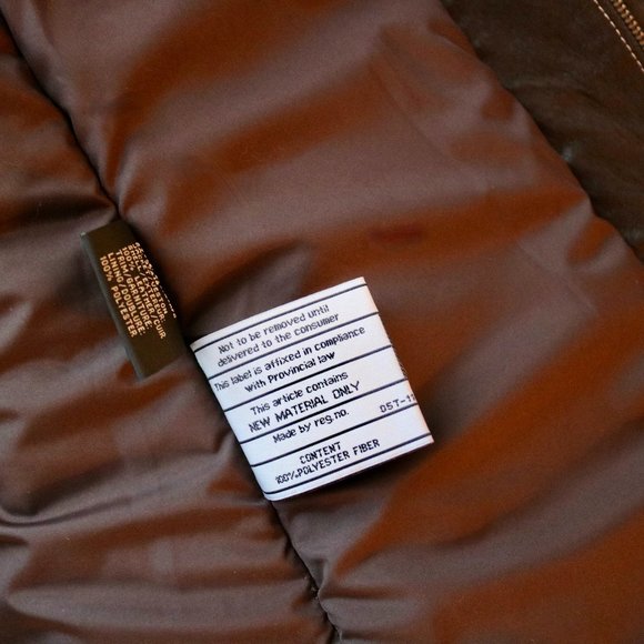 Leather Jacket with fur hood - Picture 15 of 15